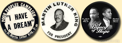 REV. MARTIN LUTHER KING PINS