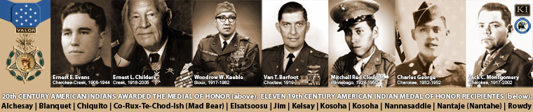 MEDAL OF HONOR RECIPIENTS