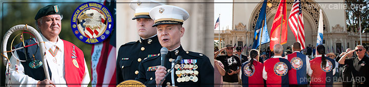 SAN DIEGO BALBOA PARK WAR VETERANS