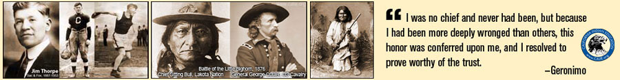 FAMOUS INDIAN CHIEFS SPORTS ATHLETES WARRIORS