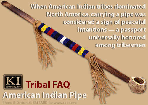 AMERICAN INDIAN PIPE - PASSPORT