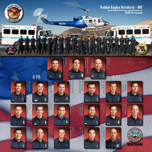 OFFICIAL CREW FIREFIGHTER PORTRAITS