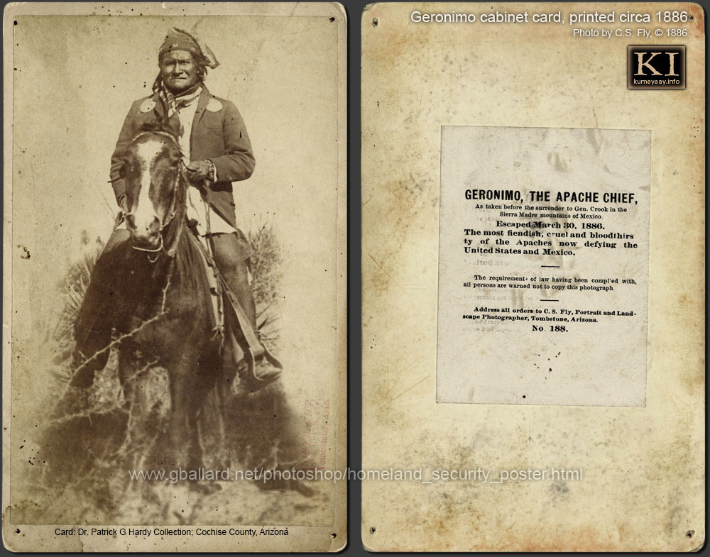 GERONIMO ON HORSE No 188