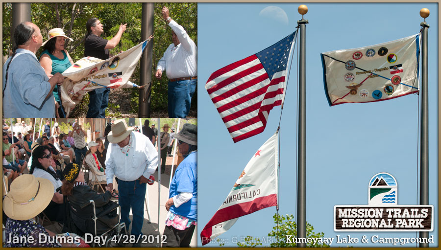 KUMEYAAY FLAG CEREMONY