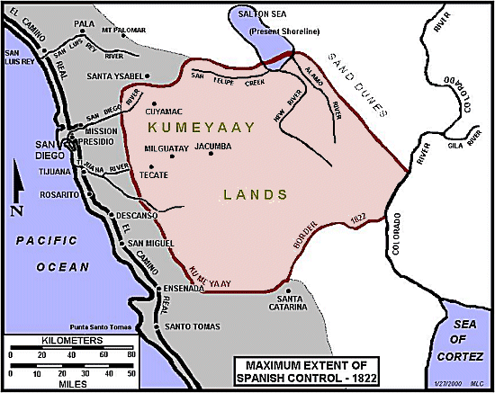 Spanish Control of San Diego 1822