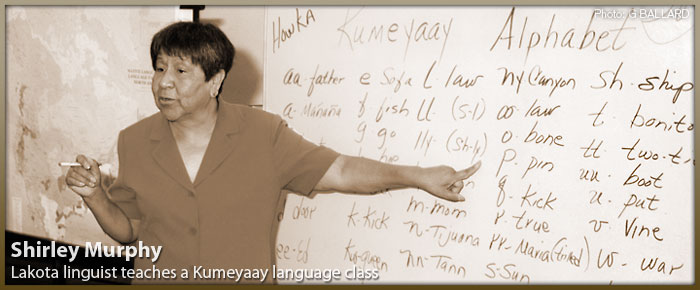 KUMEYAAY LANGUAGE CLASS AT SYCUAN EDUCATION