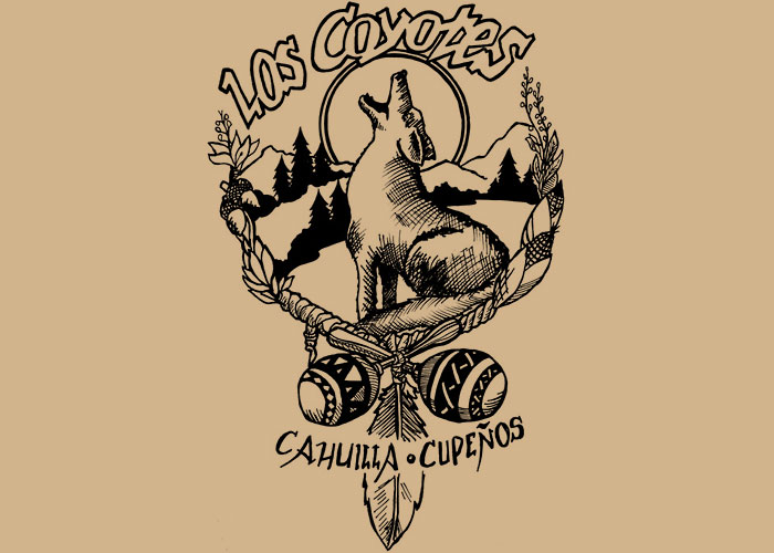 LOS COYOTES TRIBAL LOGO