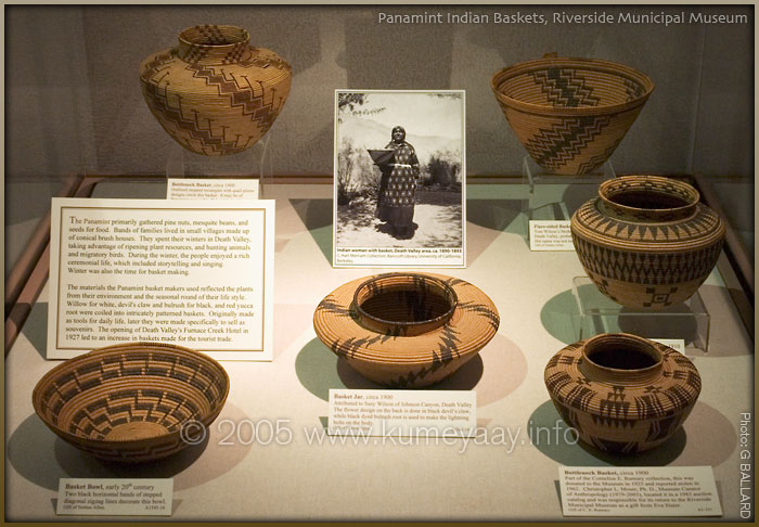 Panamint Indian Basket Pictures 1900