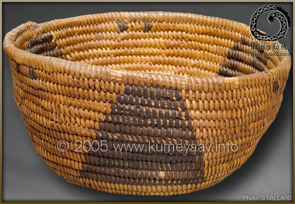 OLD BOWL INDIAN BASKET