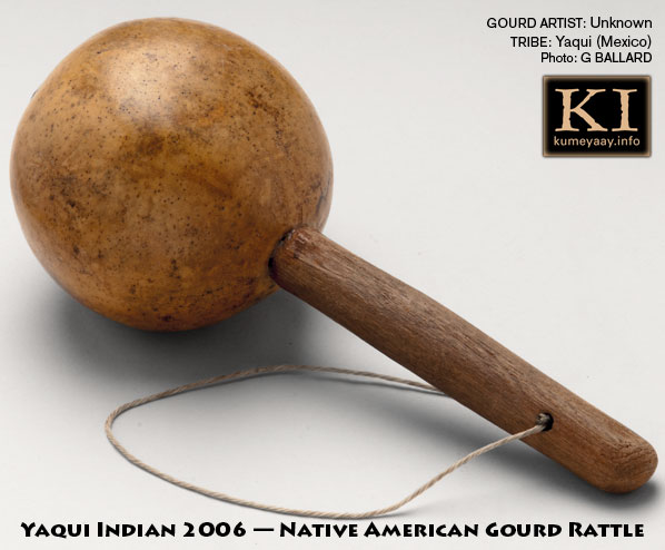 MODERN GOURD RATTLE