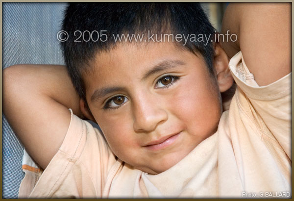 Kumeyaay Kumiai Indian Boy Photos