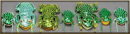 SEQUINED INDIAN ART