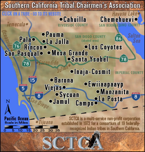 SOUTHERN CALIFORNIA TRIBES GUIDE MAPS